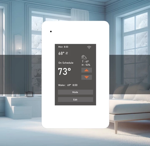 Intelligenter Thermostat # ET-7A (W)