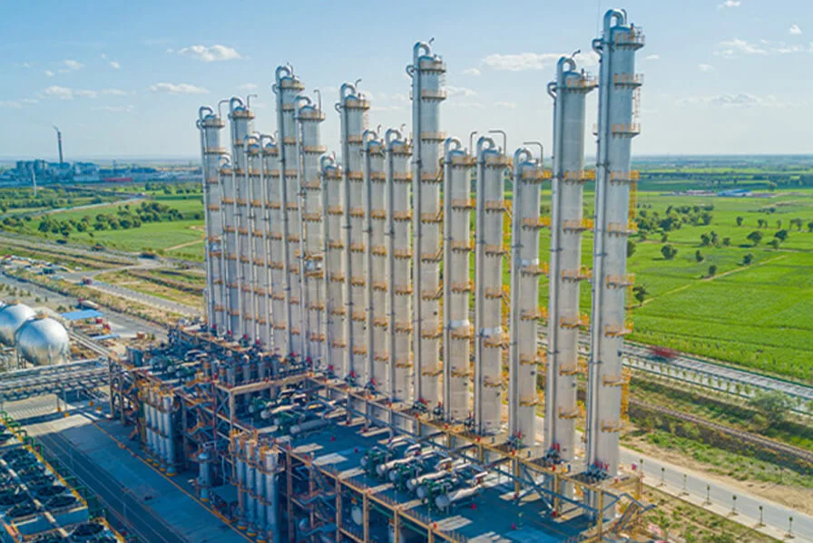 Photovoltaik-Silizium material herstellungs projekt (Hochreines poly kristallines Silizium projekt der Phase II 50.000 T/Y) der Inneren Mongolei Tongwei hochreines poly kristallines Silizium Co., Ltd.