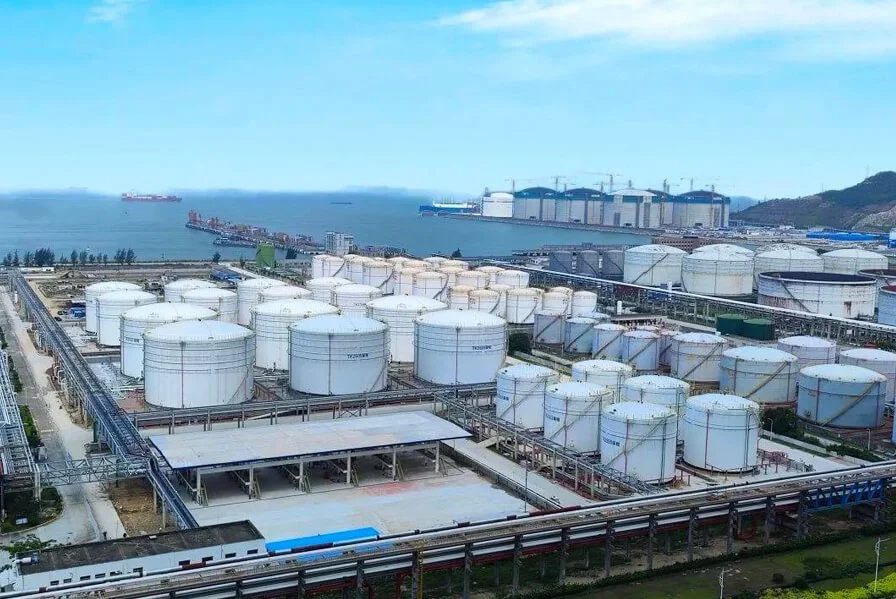 DN600 Rohöl-Pipeline-Verbindungs projekt von Sinochem Tianjin Port Petro chemical Storage Co., Ltd./Rohöl-Pumpen-Haus projekt