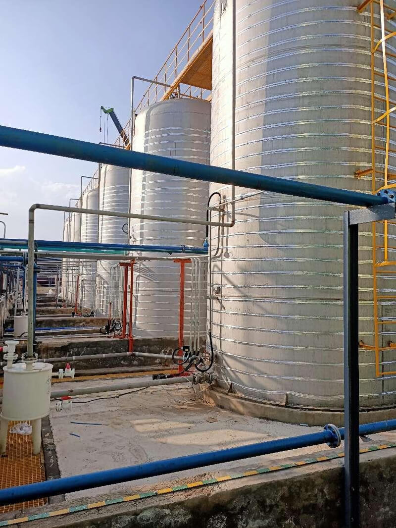 Photovoltaic silicon material manufacturing project (phase II 50,000 t/y high-purity polycrystalline silicon project) of InNer Mongolei Tongwei Hochreines poly kristallines Silizium Co., Ltd.