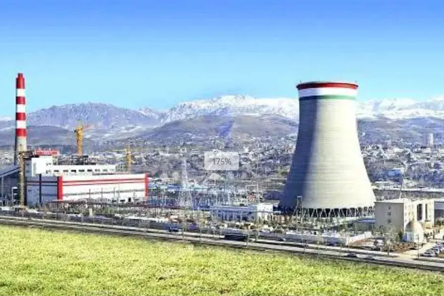 Indirektes Luftkühlsystem für mechanische Belüftung von Xinjiang Huayi Jinlong 2 × 100MW Gegendruck Thermisches Leistungs projekt