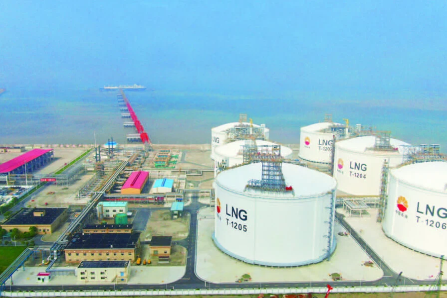 Jiangsu LNG Empfangs station Erweiterungs projekt
