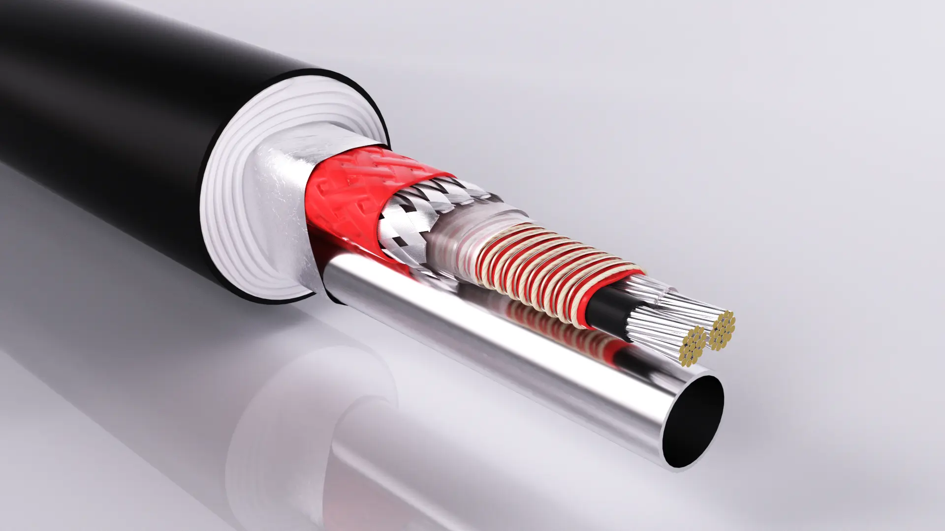 EFCW Paralleles elektrisches Tracing-Schläuche-Bundle mit konstanter Leistung