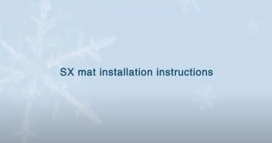 SX matte installation anweisungen