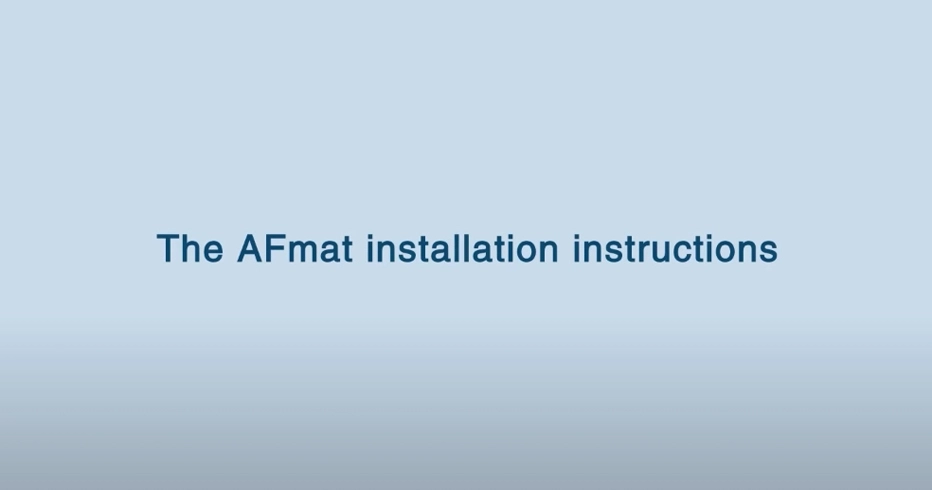 AFmat Installation leitfaden