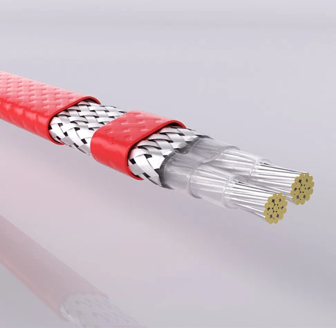 Vergleich zwischen Wärme kabel mit konstanter Leistung und selbst regulierendem Wärme kabel